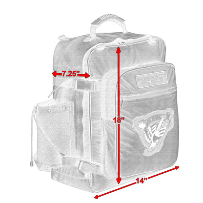 Three Piece Sissy Bar Back Pack - view 10