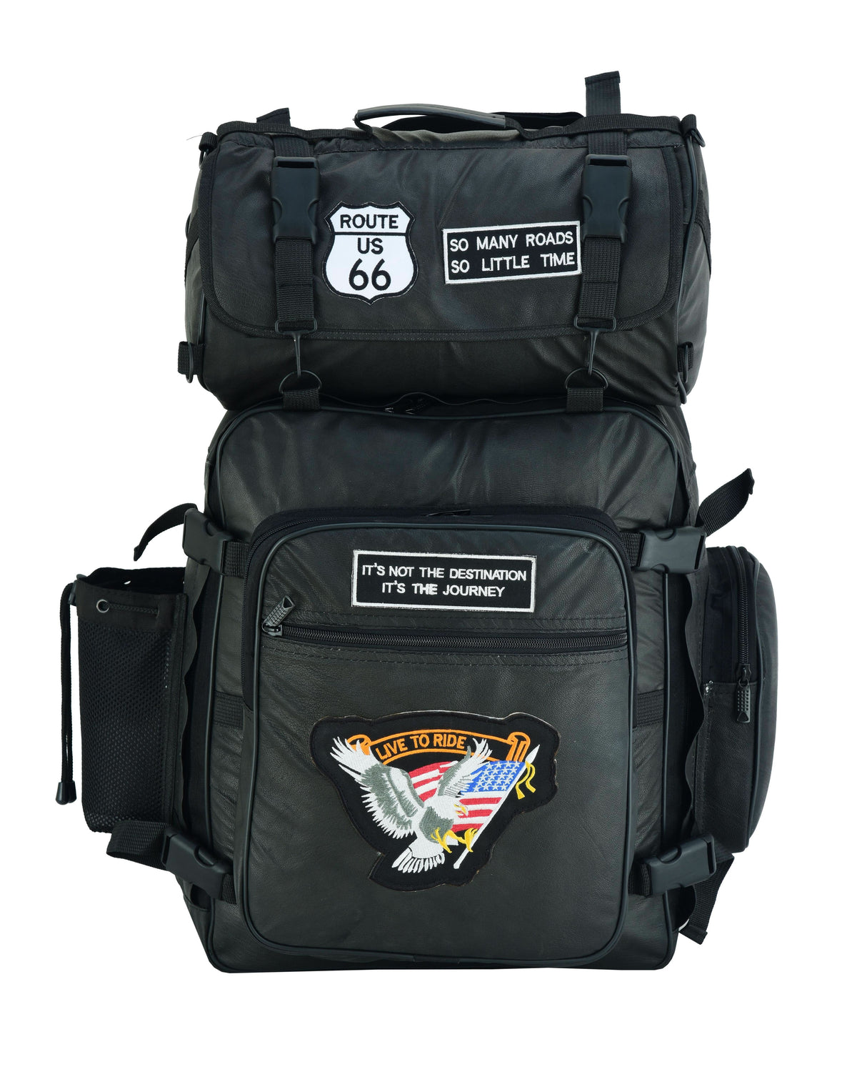 Three Piece Sissy Bar Back Pack - view 3