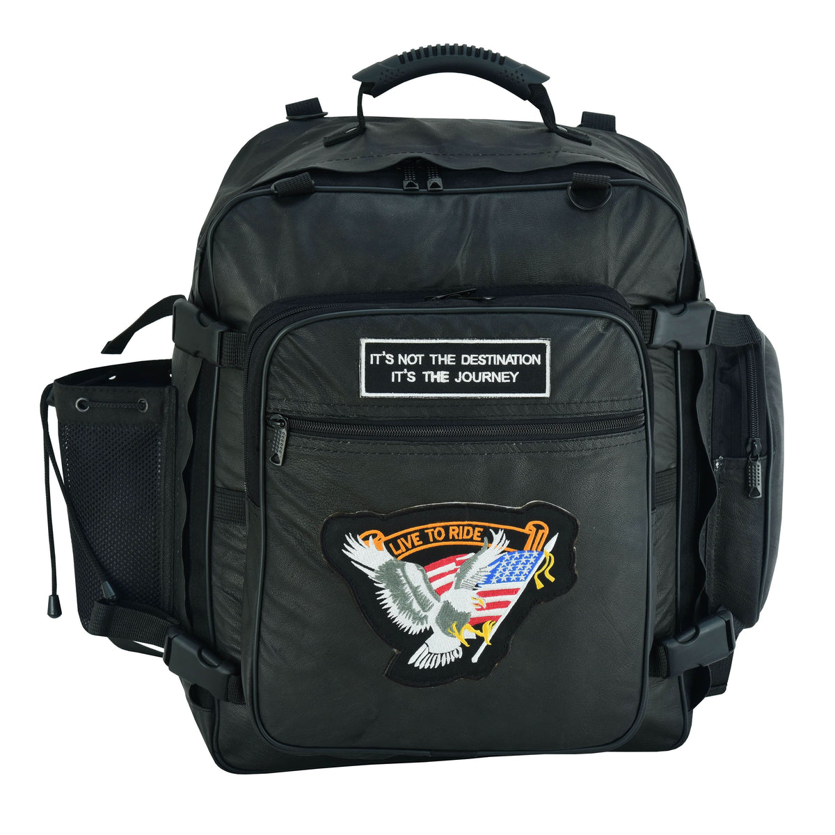 Three Piece Sissy Bar Back Pack - view 4