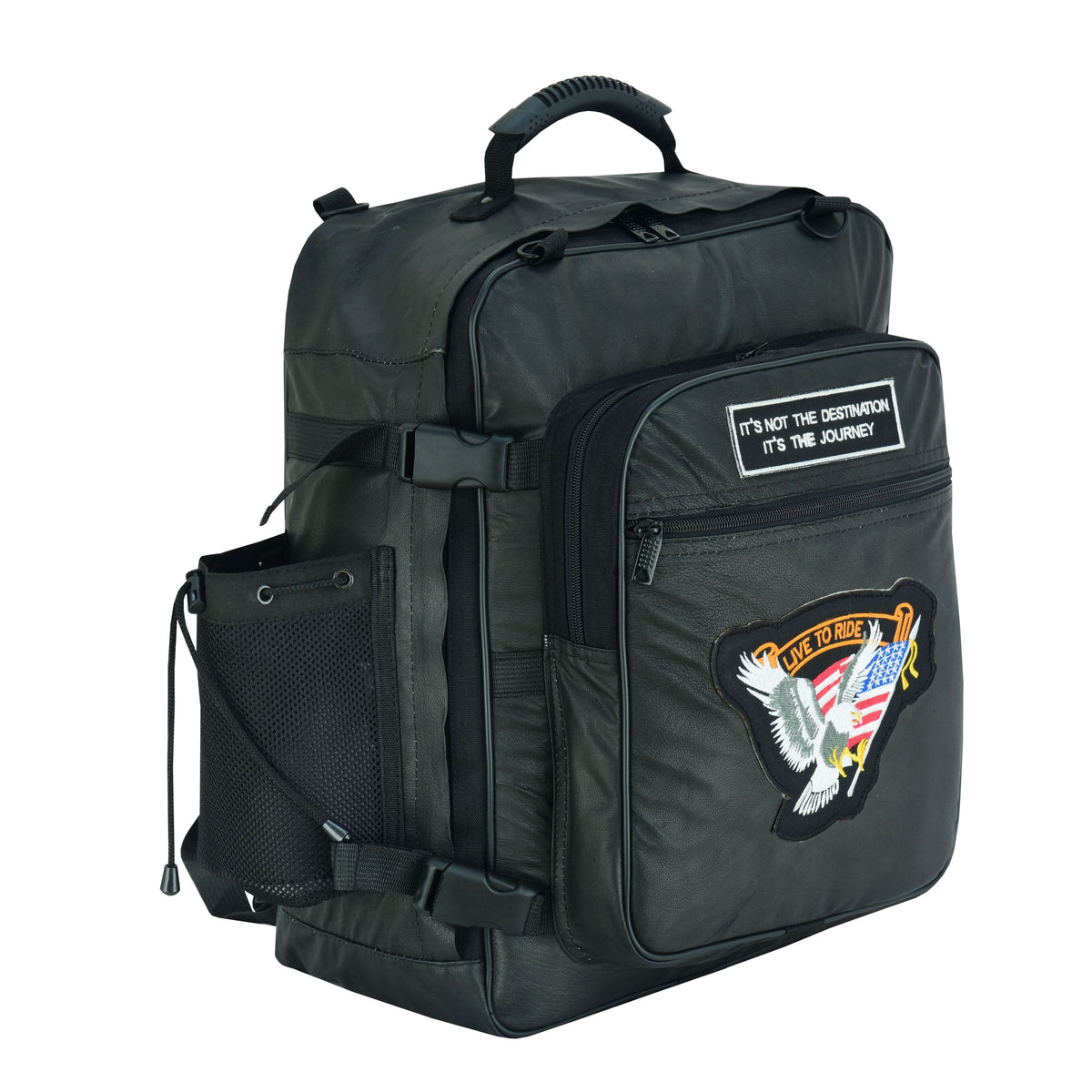 Three Piece Sissy Bar Back Pack - view 5