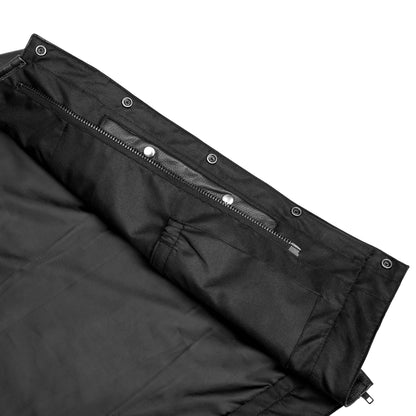 Eclipse Black Motorcycle Vest - Hidden Smart Access Pockets & Durable Lining - view 6