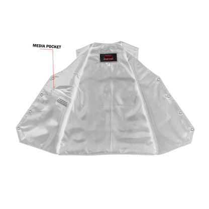 Kids Traditional Style Plain Side Vest - view 4