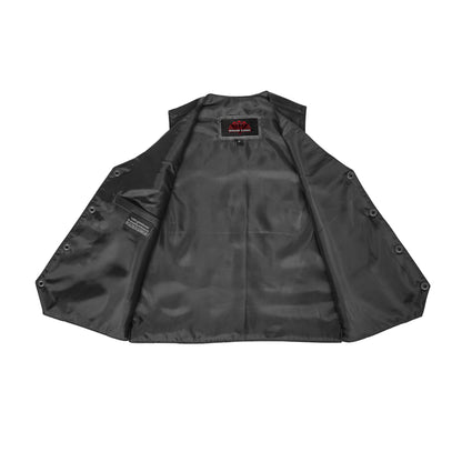 Kids Traditional Style Plain Side Vest - view 5