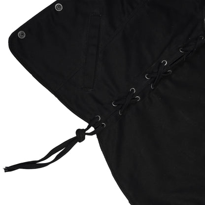 Women's Denim Longer Body ¾ Vest - Side Laces - view 9