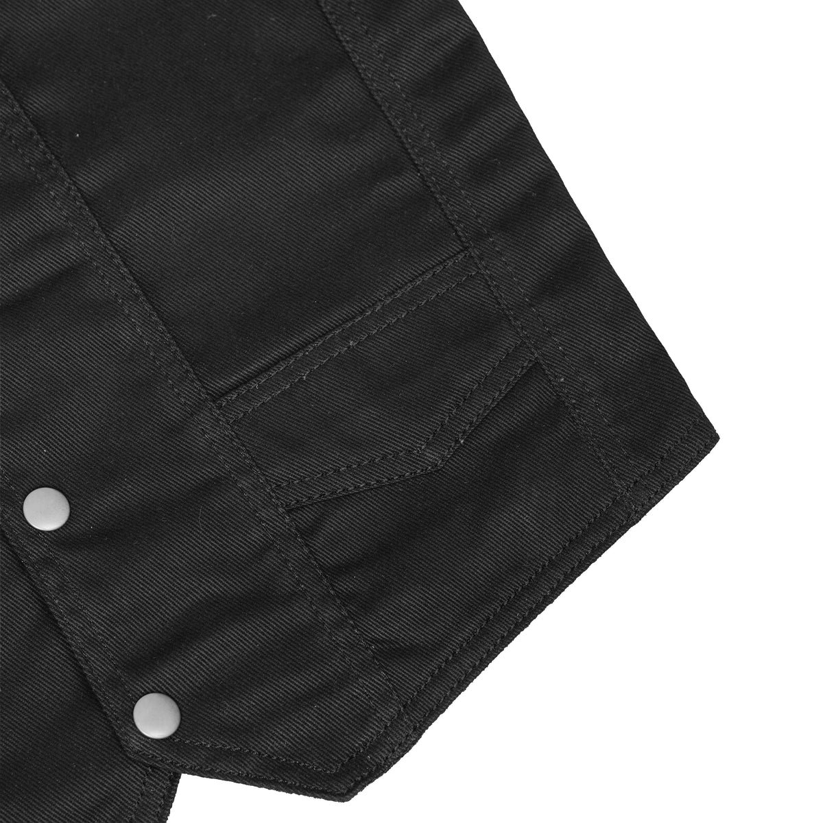Kid's Denim Plain Side Vest - view 7