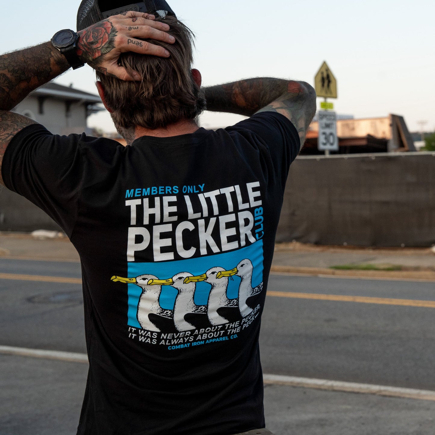 Little Pecker Club Only Members Men's T-Shirt