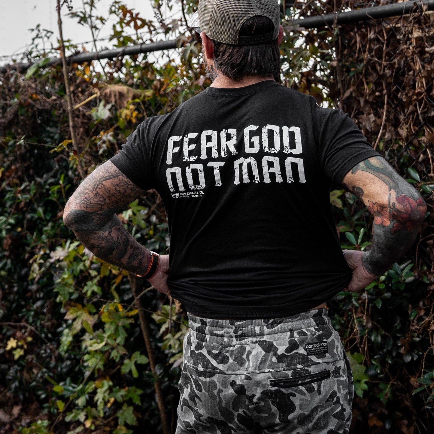 Fear God Not Man Men's T-Shirt