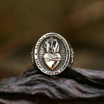 Sacred Heart of Jesus Ring: 7
