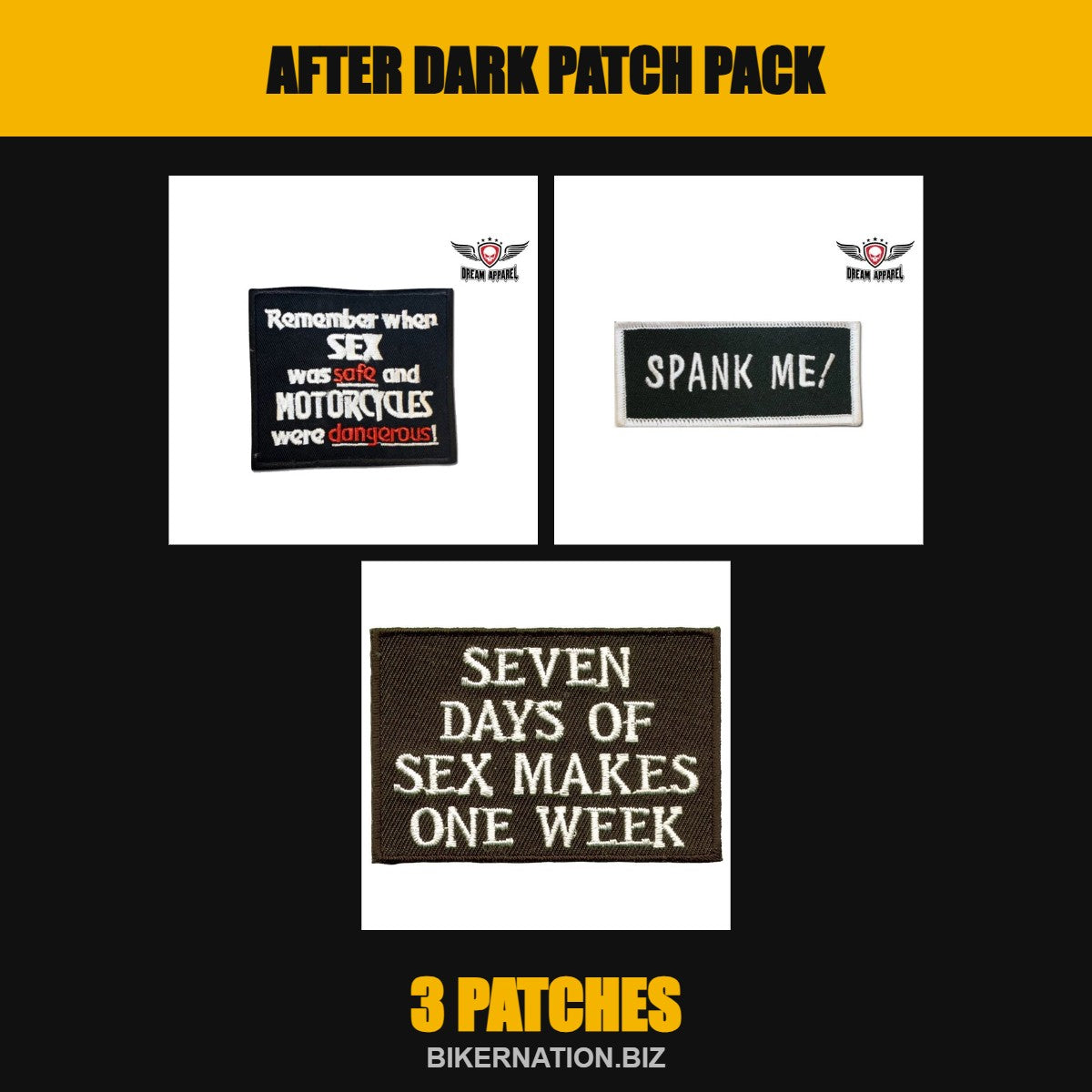 After Dark Patch Pack – 3 Patches