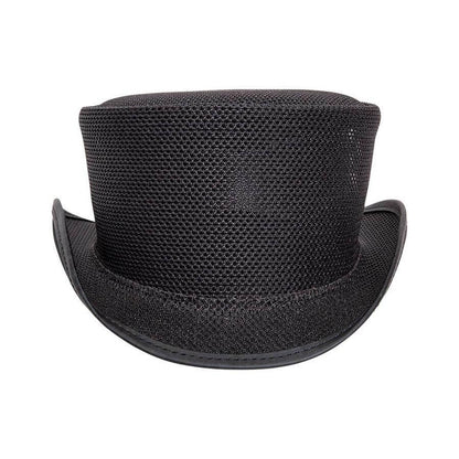 Breathable Mesh Top Hat Unbanded - Style  Rogue: Black / MD