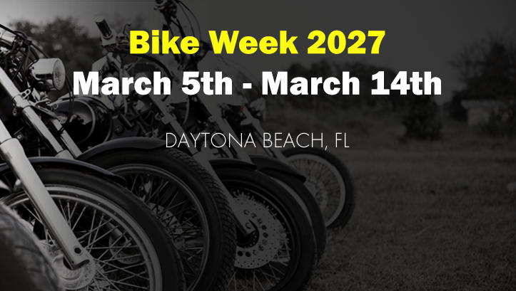 86th Annual Daytona Bike Week 2027