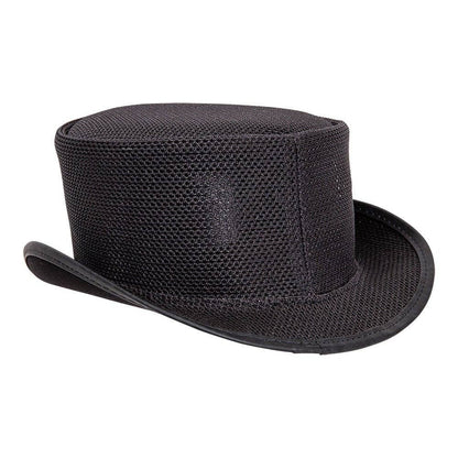Breathable Mesh Top Hat Unbanded - Style  Rogue: Black / MD