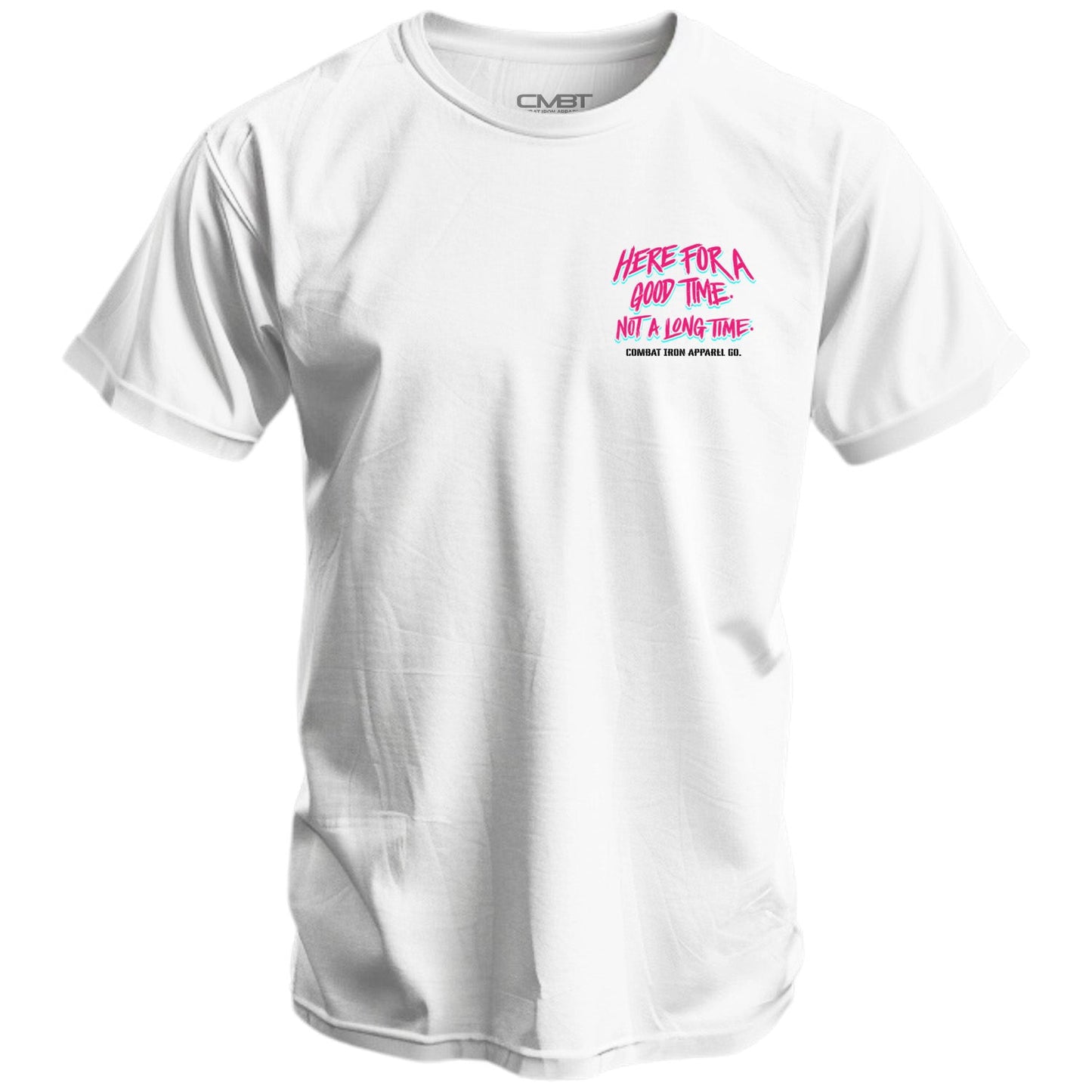 Here For A Good Time. Not A Long Time. Retro Summer Edition Men's T-Shirt