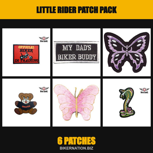 Little Rider Patch Pack – 6 Patches