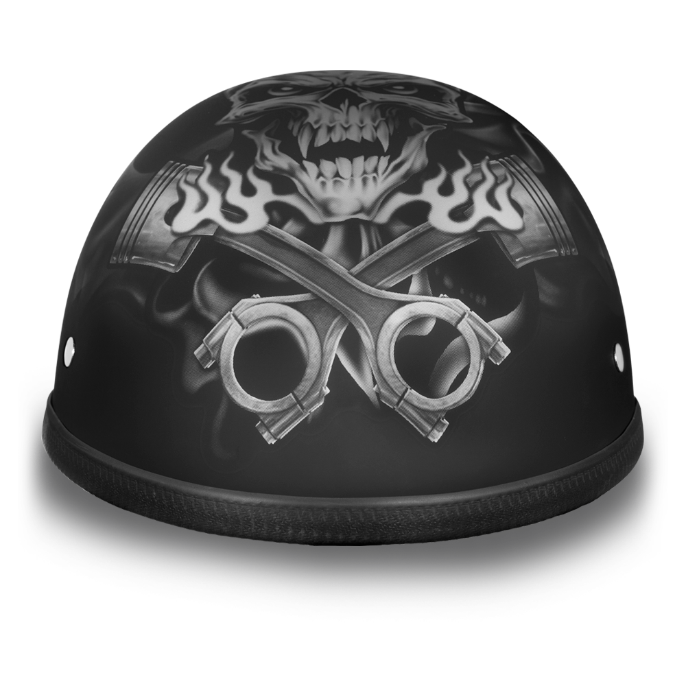 62PS EAGLE- W/ PISTONS SKULL Non-DOT