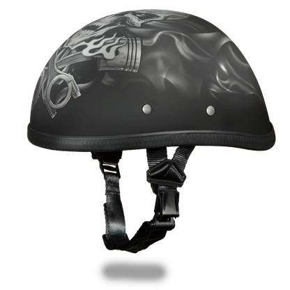 62PS EAGLE- W/ PISTONS SKULL Non-DOT