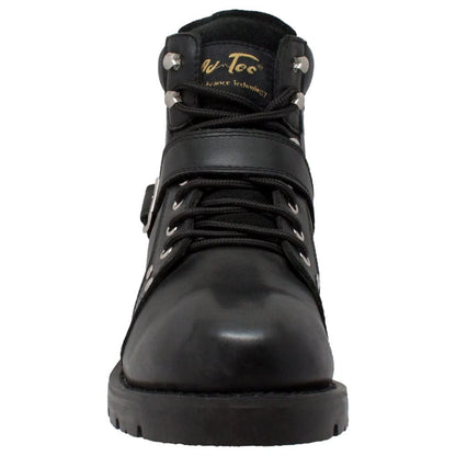 Edgewalker Men's 6"  Black Motorcycle Boots