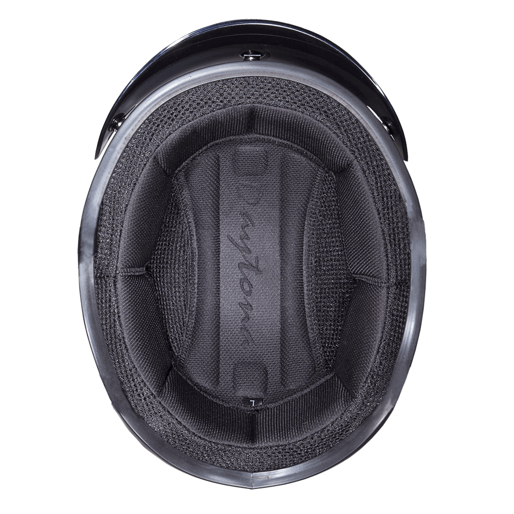 D1-B DOT Approved Daytona Skull Cap Helmet – Dull Black