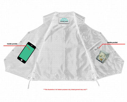 Men's Side Lace Economy Vest - Black