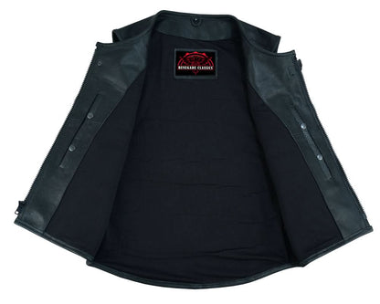 Men's Updated Perforated SWAT Team Style Vest - Black
