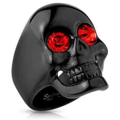 The Black Skull - 9 / black - The Biker Nation